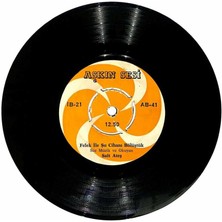 Sait Ateş - Felek Ile Şu Cihanı Bölüştük  Yandım Dağlar Yandım  Plak (107.5) PLK20309