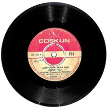 Şükran Ay - Tapıyorum Sana Ben(Coşkun Filmin Çingene Aşkı Filminden)  Kim Derdiki Biz Ayrılacaktık  Plak (107.5) PLK19679