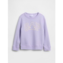 Gap Erkek Bebek Açık Lila Gap Logo Sweatshirt