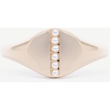 Yargıcı İnci Detaylı Yüzük