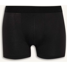 DeFacto Erkek Regular Fit Modal Boxer Siyah Renk Z7165AZ25AU