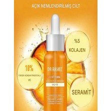C Vitamini Serum Cildi Nemlendirir ve Kırışık Önleyici Yaşlanma Karşıtı Face Serum Anti-Aging