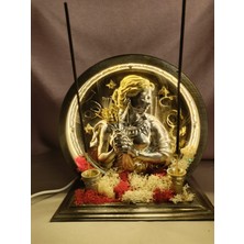 Fortis Tasarım Başak Burcu Işıklı Tütsülük–el Yapımı 3D Figürlü Ledli Geri Akış&çubuk Tütsülük|burç Hediyesi