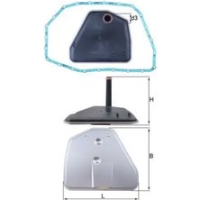 Mahle HX164D Sanziman Filtresi 09L321371 09L325429
