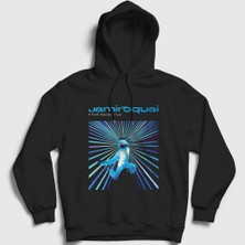 Presmono Unisex Siyah A Funk Odyssey Jamiroquai Kapüşonlu Sweatshirt
