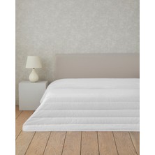 English Home Premium Mikrojel Tek Kişilik Yorgan 155x215 cm Beyaz