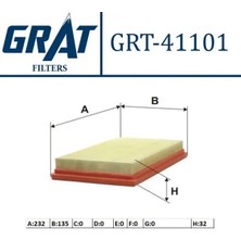 Grat 41101 Hava Filtresi 16546ED000