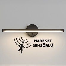 Nobbystar Sök-Tak Sensörlü Beyaz Işık Yapışkanlı Pilli LED Aplik