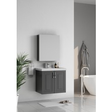 Wons Londra 65 cm Antrasit Banyo Dolabı