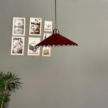 Bamyum Avilla Vişne Çürüğü Metal Tekli Avize Lale Başlık Rustik Mutfak Modern Sarkıt Aydınlatma