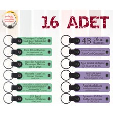 Miawiki Yeşil & Mor Menekşe, Kurumsal Fuar Katılımcılarına Hediye, 16’lı Set, Isim Yazılı Anlamlı Hediyelik