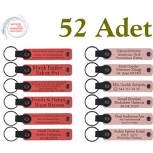 Miawiki N Çiçeği & Y Ağzı, 52’li Set, Kişisel Deri Hatıra, Sosyal Bilgiler Öğretmeninden Sınıfına Hediye