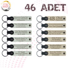 Miawiki Beyaz & S Kahve, Masa Tenisi Turnuvasına Katılanlara Anı, 46’li Set, Kişiye Özel Yazılı Anahtarlık