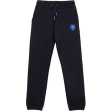 Jeep Lastikli Paça Siyah Erkek Çocuk Eşofman Altı J5WB-EA7765