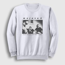 Presmono Unisex Beyaz Love Songs On The Radio Mojave 3 Sweatshirt