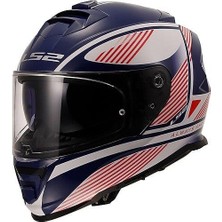 Ls2 Storm 2 Dodger Full Face Motosiklet Kaskı Şeffaf + Siyah Vizörlü