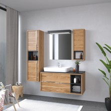 Denko Matia 100 cm Hazar (Ud) Banyo Dolabı