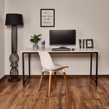 Just Home Çalışma Masası - Beyaz - 160 cm