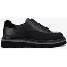 Valmenti Erkek Hakiki Deri Siyah Casual Ayakkabı 1093 2021 Erk Ayk SK25-26 Sıyah