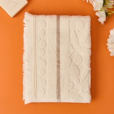 Matmel Soft Zeleno Yüz Havlusu - Krem - 50X70 cm