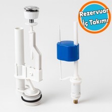 Nzb Çift Basmalı Rezervuar Iç Takımı  Iç Düzenek Otomatik Su Dolum Basma Alafranga Tuvalet Klozet Sifon
