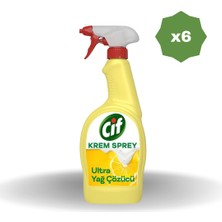 Cif Krem Limon Sprey 750 ml - (6 Adet)