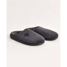 Chirpy Erkek Kışlık Fitilli Yumuşak Kumaş Ev Içi Ayakkabı - James