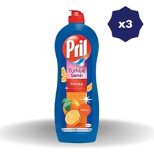 Pril Sıvı Bulaşık Deterjanı Adana Portakalı 675 gr - (3 Adet)