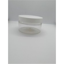 Ziylan 100CC Beyaz Kapak Plastik Px Krem Kutusu,krem Kavanoz,plastik Kutu,50 Adet