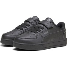 Puma Caven 2.0 Ac+ Ps-Black-Cool Dark Gray Çocuk Ayakkabı-Siyah