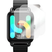 Engo Haylou RS4 Ekran Koruyucu TPU Şeffaf Film 2 Adet Set