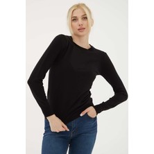 Fashion Friends Fashıon Frıends Kadın Bisiklet Yaka Kazak 25K0777K1
