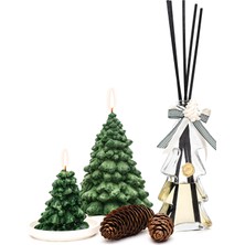 Missi Yılbaşı Çamağacı Cam Şişe Oud Vanilya Sıcaklığı Oda Kokusu