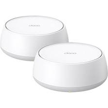 Tp-Link Deco BE25 2-Pack, BE3600 Mbps, 2× 2.5 Gbps Portlar, Ai Destekli Çoklu Işlem Kabiliyeti, 150