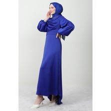 Giza Store Kuyruklu Degaje Elbise Saks