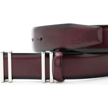 Tuna Nappa Hakiki Deri 3,50 cm Pimli Toka Klasik Erkek Kemer - KMR101