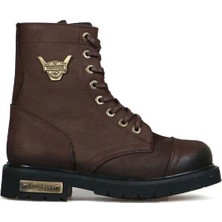 Hammer Jack Kahve Hakiki Deri Bot Postal  102 18505-G