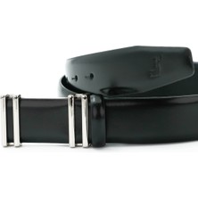 Tuna Nappa Hakiki Deri 3,50 cm Pimli Toka Klasik Erkek Kemer - KMR101