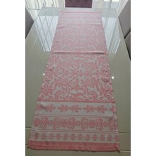 Pudra Efektli Desenli Runner