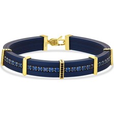 Assos Pırlanta Altın Erkek Bileklik - 14K