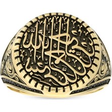 Assos Pırlanta Altın Erkek Yüzük - 14K