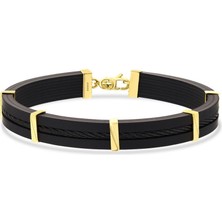 Assos Pırlanta Altın Erkek Bileklik - 14K