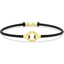 Assos Pırlanta Altın Erkek Bileklik - 14K
