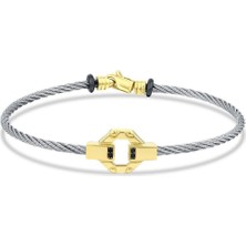 Assos Pırlanta Altın Erkek Bileklik - 14K
