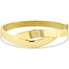 Assos Pırlanta Tasarım Altın Kelepçe - 14K