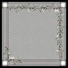 La Boutique Filistin Serisi %100 Twıll Ipek - F103 - 90X90