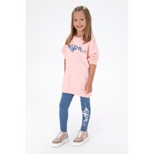 U.S. Polo Assn. Kız Çocuk Açık Pembe Alt Üst Takım 50318939-VR078