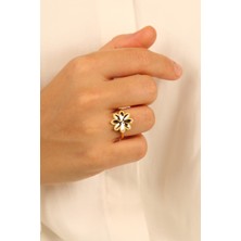 ÇGK KUYUMCULUK  Güneş Model Altın Yüzük ÇGKY0086