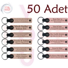 Miawiki Pudra & Yavru Ağzı, 50’li Set, Isim Yazılan Anahtarlık, Kurumsal Seminer Sonu Katılımcılara Anı