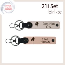 Miawiki Tekvando Motifli Sporcu Hediyesi, Kız Kardeşe Kişisel Yazı Eklenebilir Anahtarlık, Pudra-Yavru Ağzı